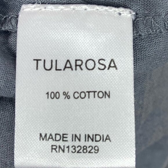 Anthropologie Revolve Tularosa Fiona Dress Folk Stone Grey Size Small Bohemian S - Picture 8 of 12